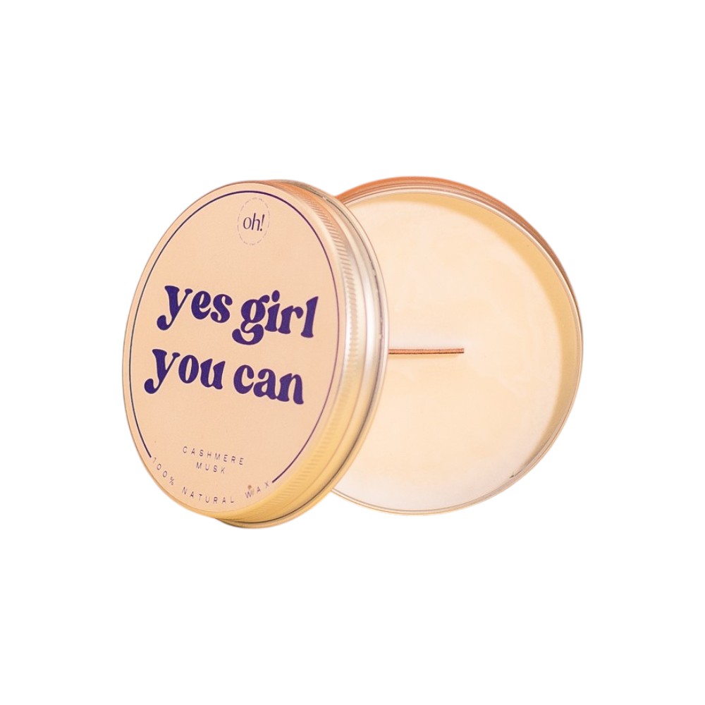 Свічка Yes Girl Tou Can 85*85 мм. Фото 4