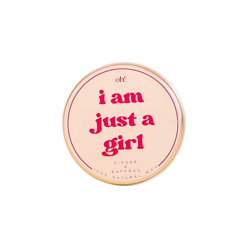 Свічка I am Just a Girl 85*85 мм