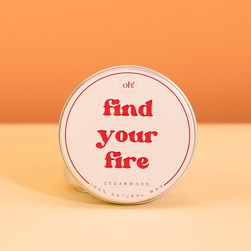 Свічка Find Your Fire 85*85 мм