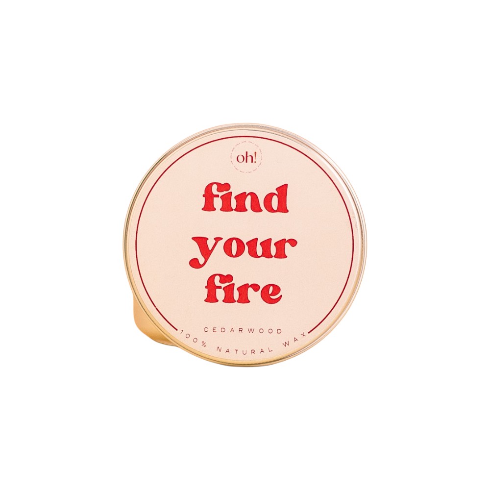 Свічка Find Your Fire 85*85 мм