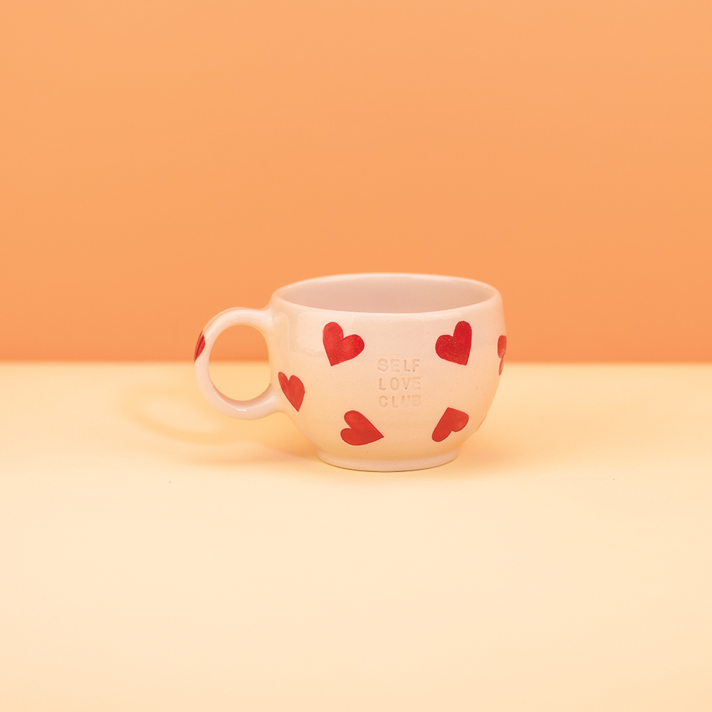 Горнятко Self Love Club червоне