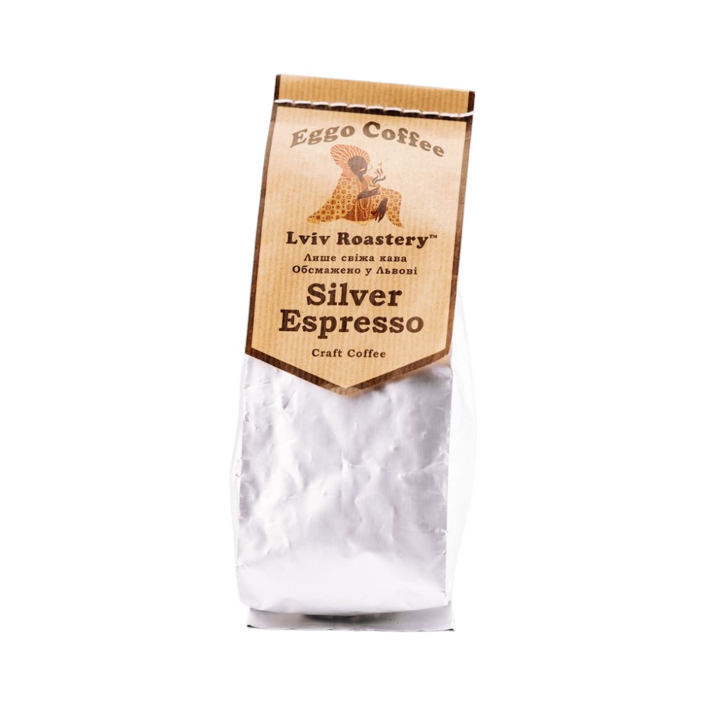 Кава Silver Espresso мелена 200г. Фото 2