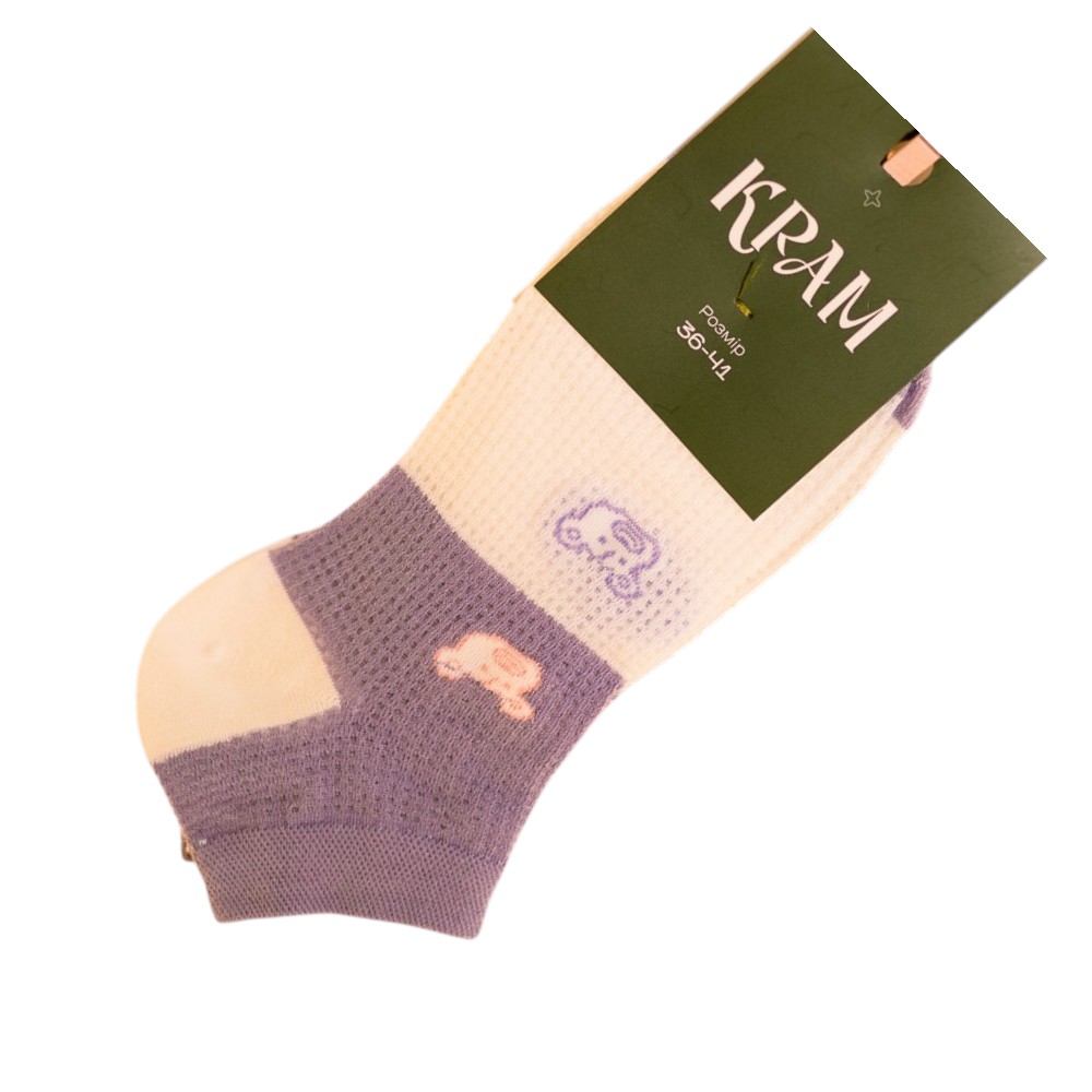 Шкарпетки короткі КРАМ 36-41р