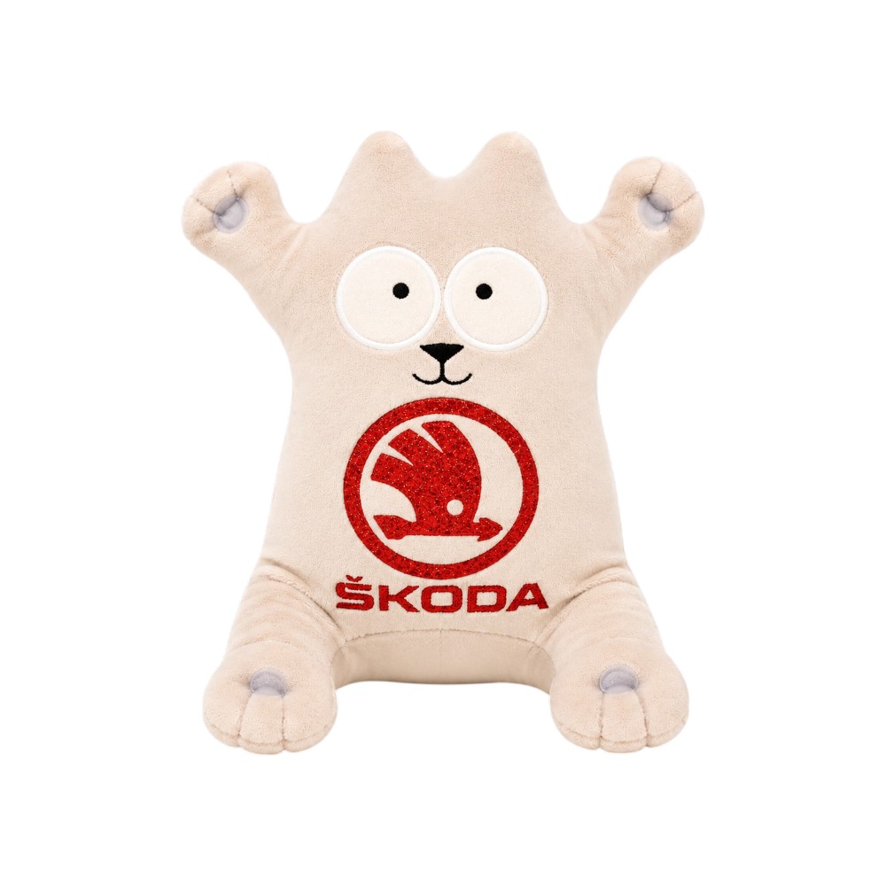 Іграшка на присосках Кіт Skoda. Фото 2