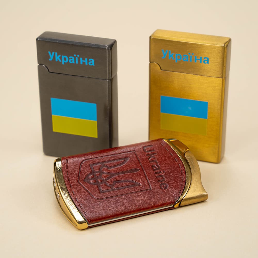 Запальничка срібна Код нації. Фото 5