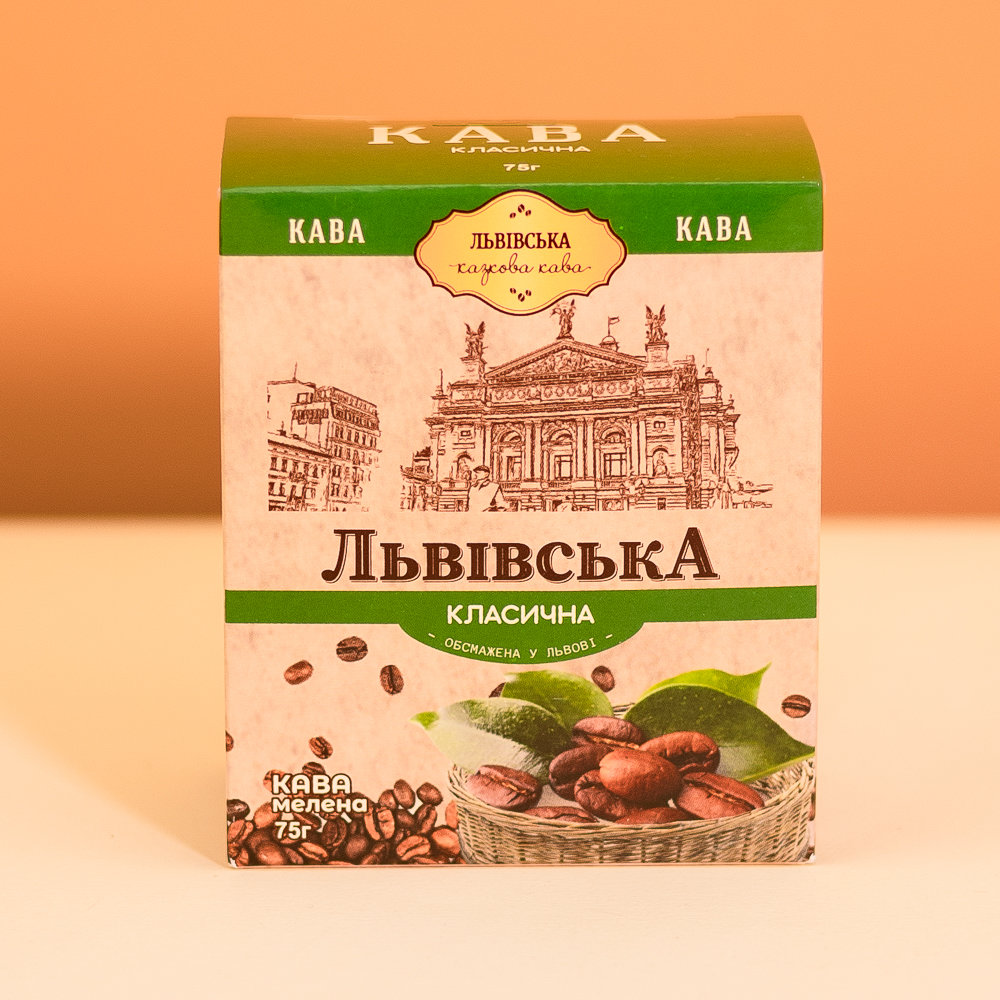 Кава Львівська Класична мелена 75г