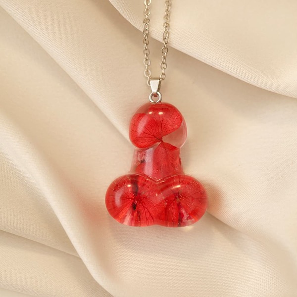 Підвіска з ланцюжком Cherry