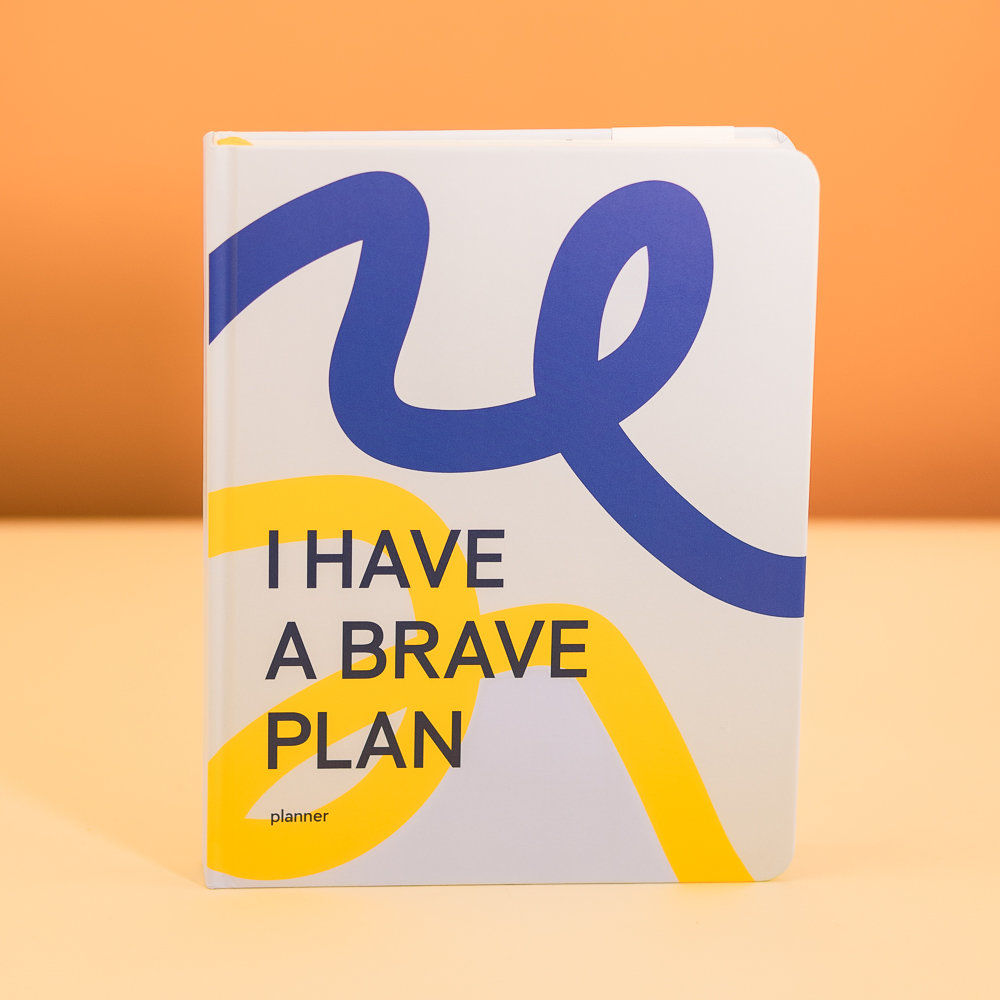 Планер Brave Plan патріотичний 165*210 мм