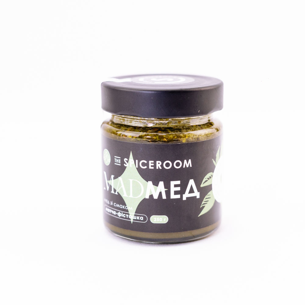 Мед-крем Фісташка матча 250г