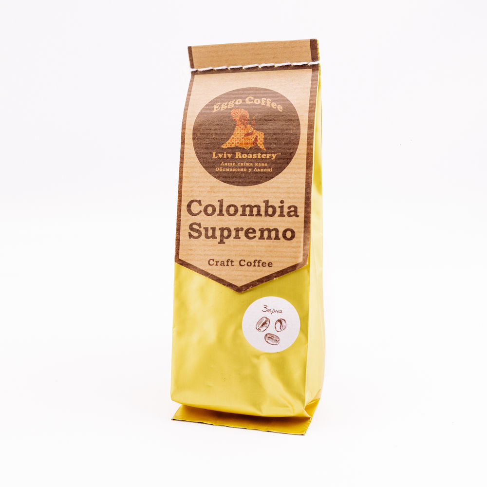 Кава Colombia Supremo зерно 100г