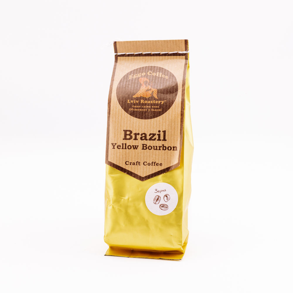 Кава Brazil Yellow Bourbon зерно 100г