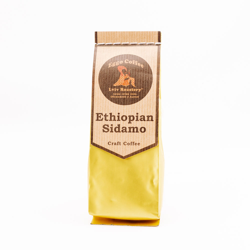 Кава Ethiopian Sidamo мелена 100г
