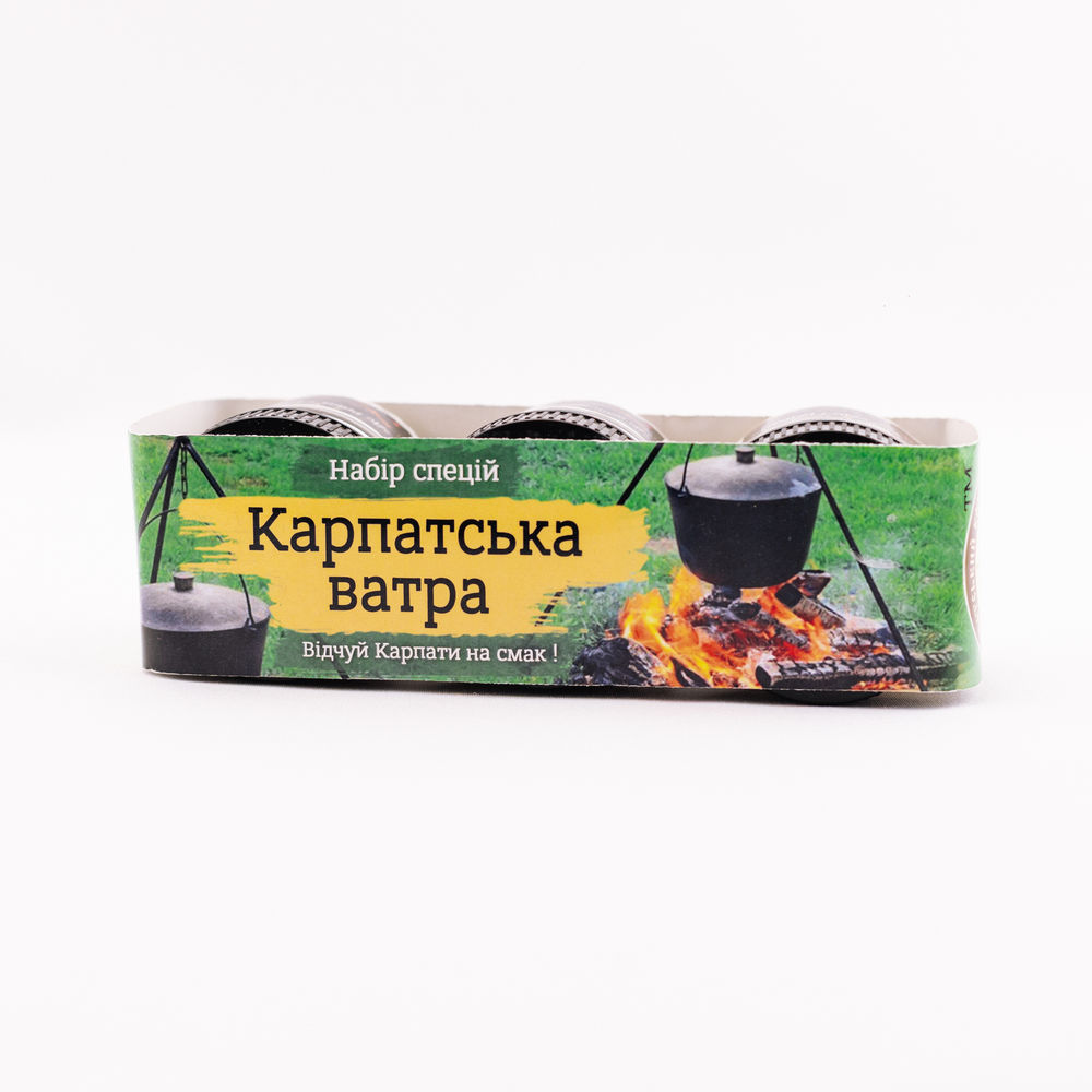 Набір спецій Карпатська ватра 3шт 100г. Фото 3