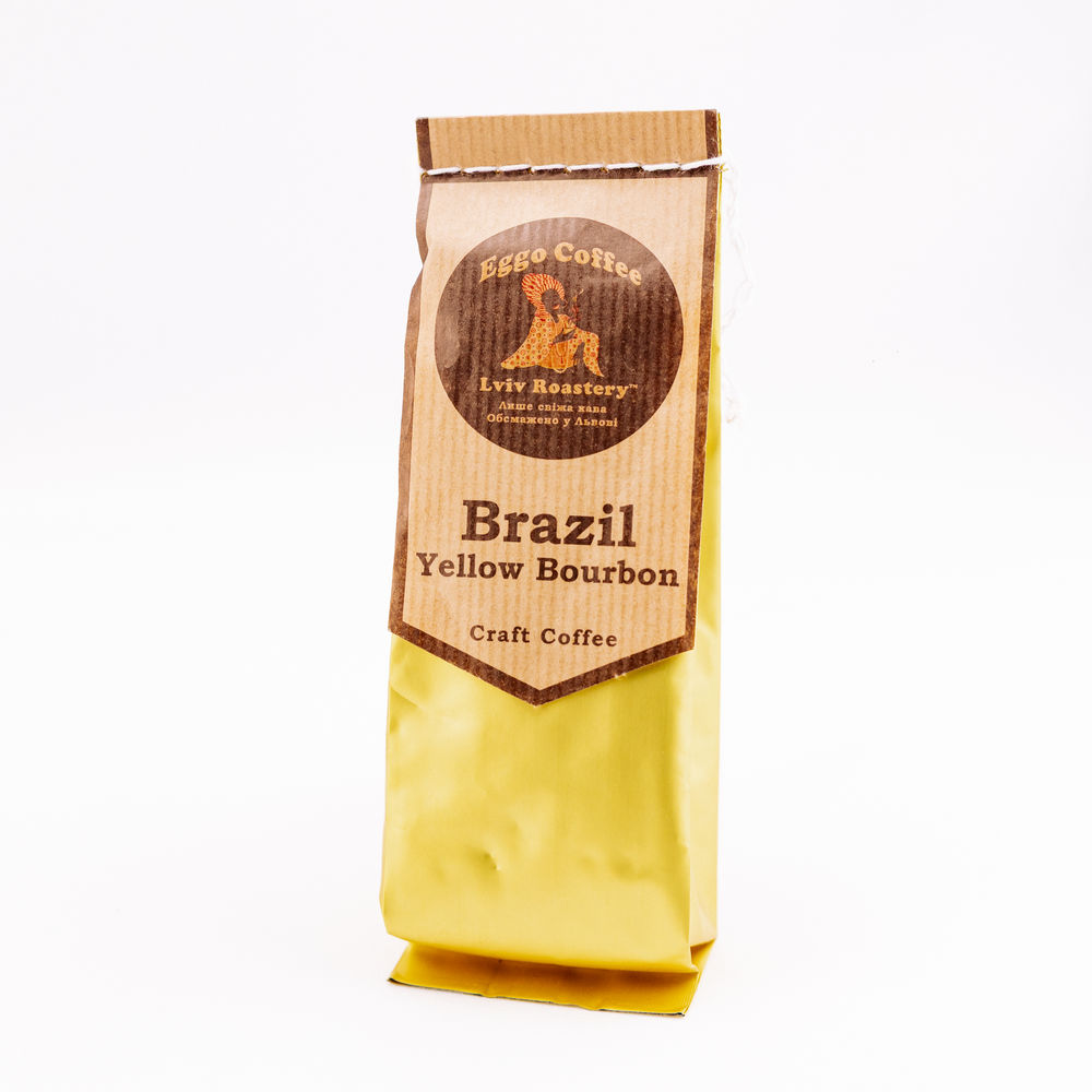 Кава Brazil Yellow Bourbon мелена 100г