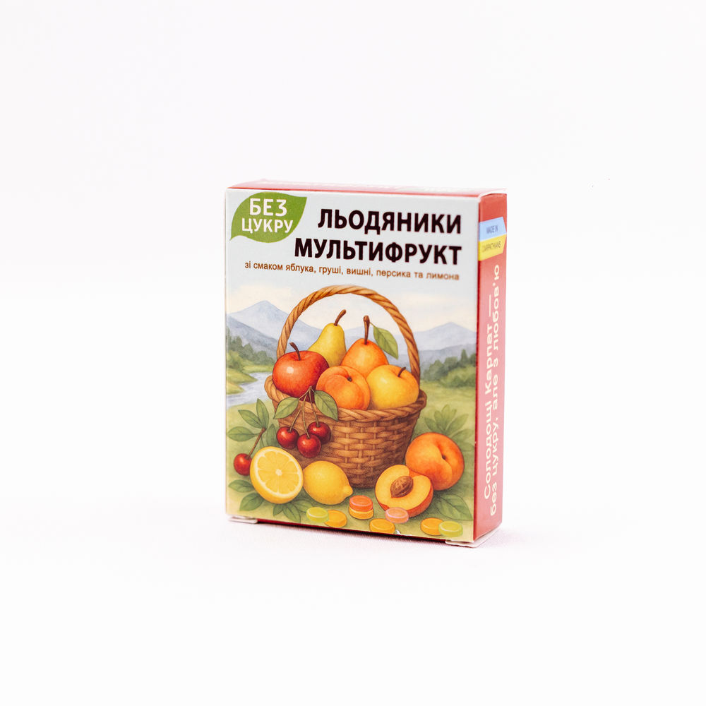 Льодяники Мультифрукт 30г