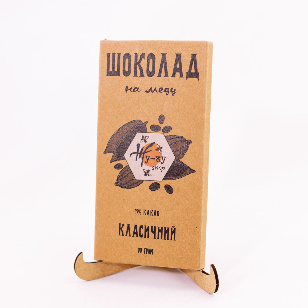 Шоколад на меду класичний, 90 г