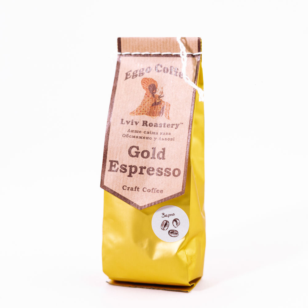 Кава у зернах Gold Espresso, 100 г