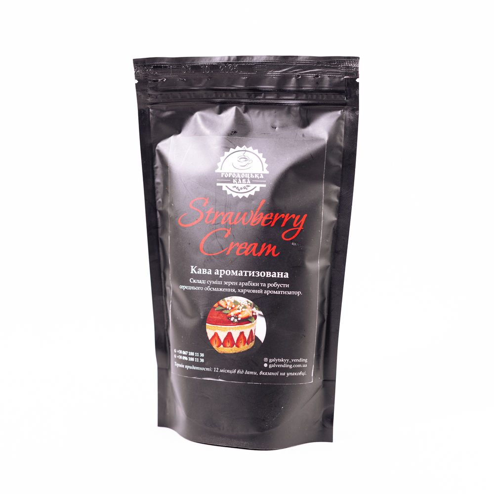Кава мелена «Полуничний крем» (Strawberry Cream), 250 г