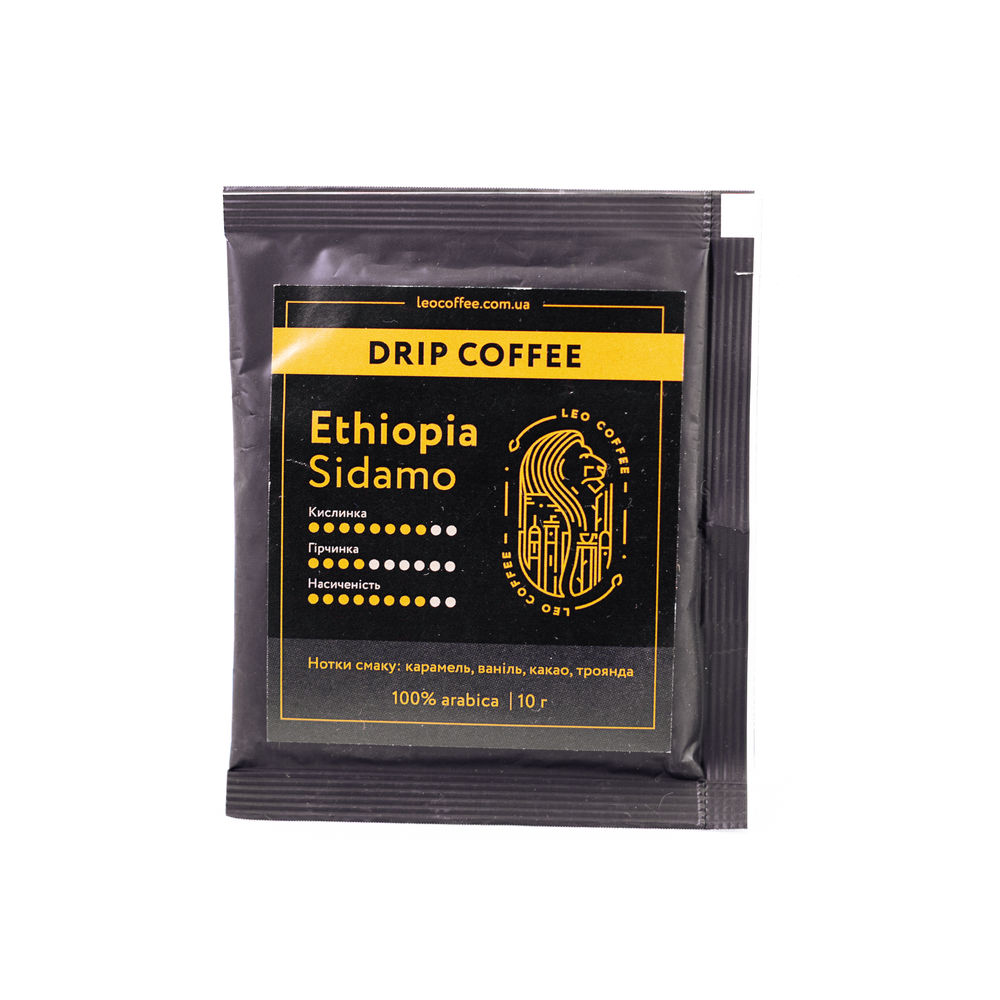 Дріп-кава «Ethiopia Sidamo», 10 г