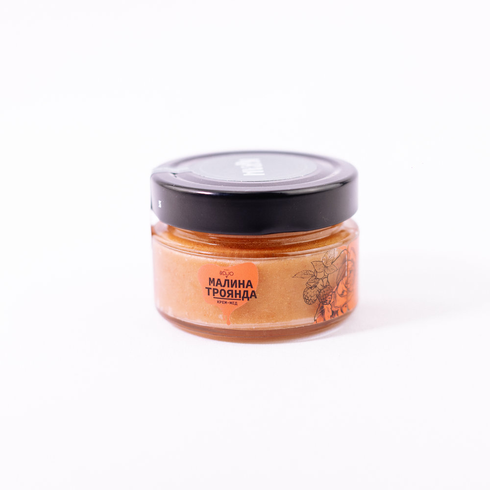 Крем-мед малина троянда 170г