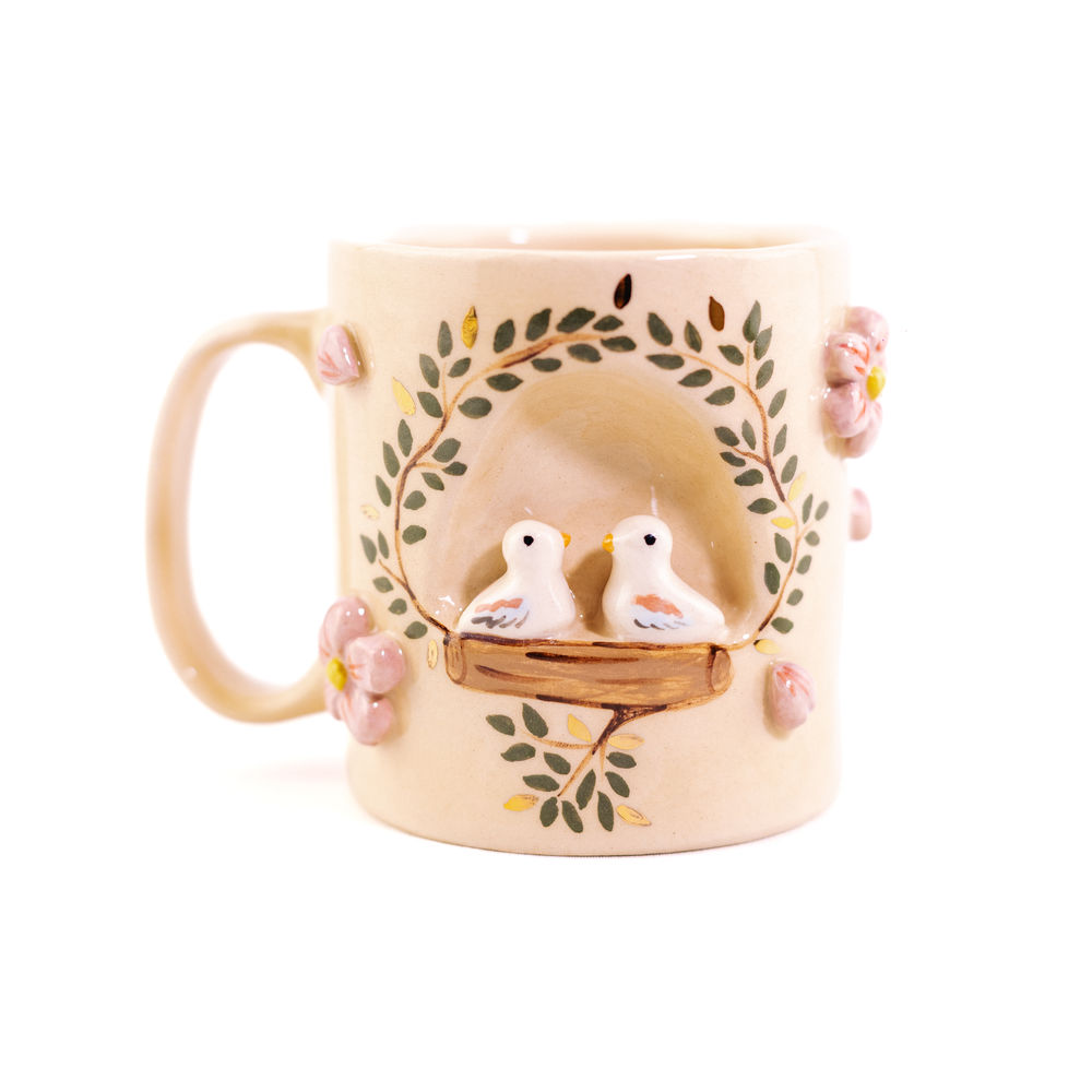 Чашка Голубки 400мл