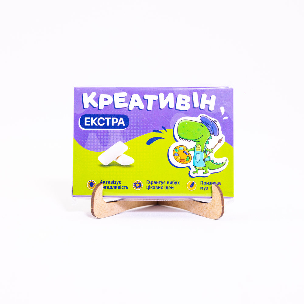 Гумка жувальна Креативін 15г