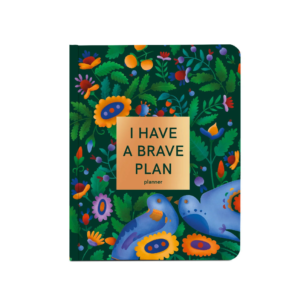 Планер i have a brave plan квіти